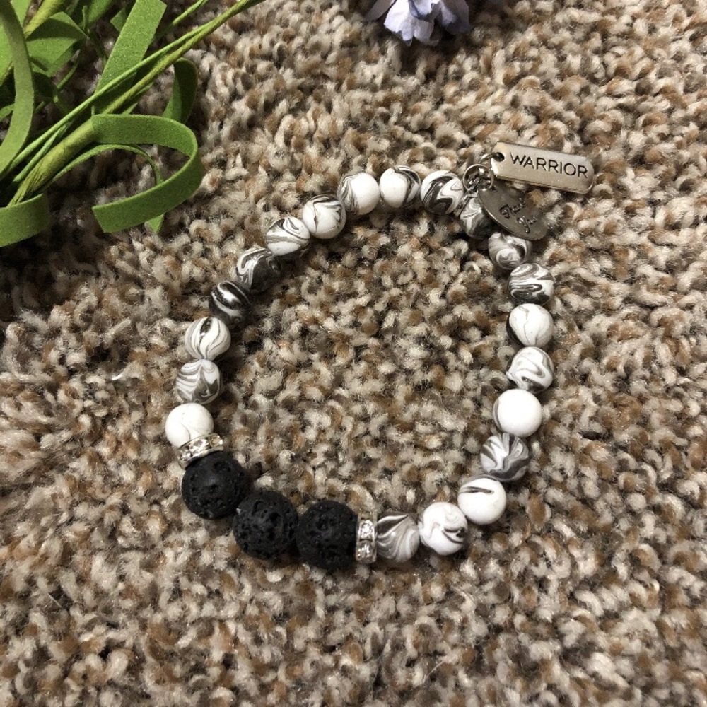 🌋Essential oil Lava Rock Bracelet
